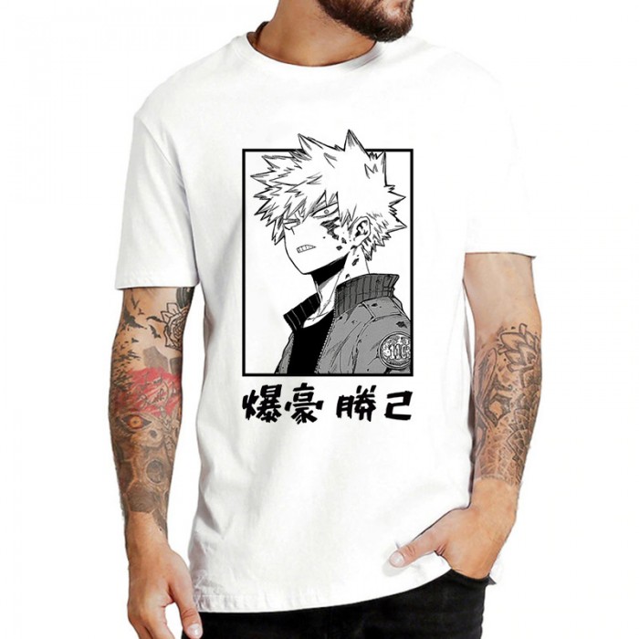 T-Shirt My Hero Academia : Katsuki Combat