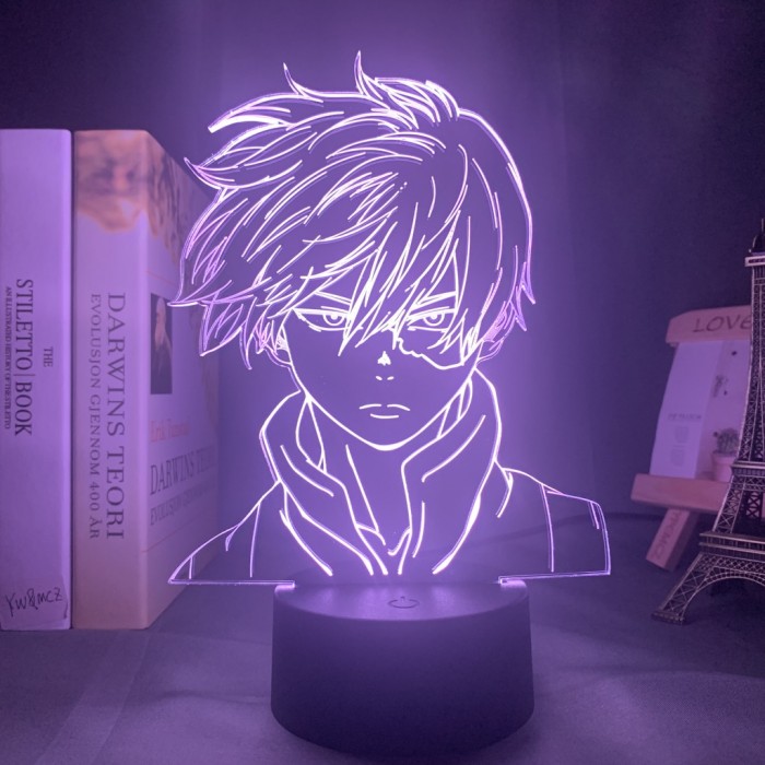 Lampe 3D My Hero Academia : Shoto Todoroki
