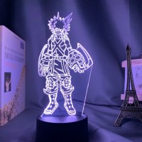 Lampe 3D My Hero Academia : Katsuki Bakugo - Armé