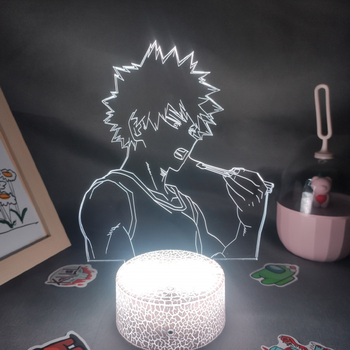 Lampe 3D My Hero Academia : Katsuki Noodles
