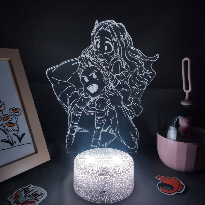Lampe 3D My Hero Academia : Eri & Mirio